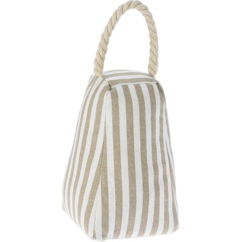 Dörrstopp Dekoration Randig Grå Beige 17 cm Dörrstopp Dekoration Randig Grå Beige 17 cm