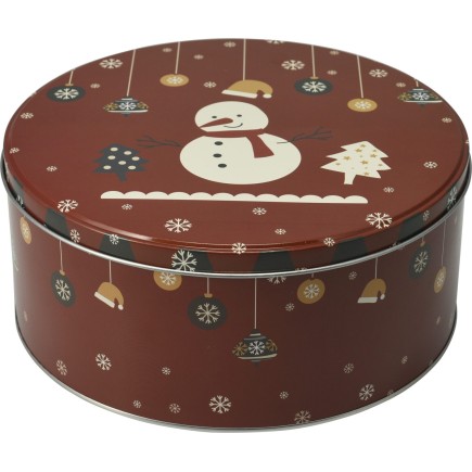 Burk Plåt Julmotiv 3-set