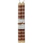 Ljus 2-pack Beiga/Bruna Rosa Gröna Blå 25 cm Ljus 2-pack Beiga/Bruna Rosa Gröna Blå 25 cm