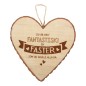 Hjärta Trä Faster wooden heart