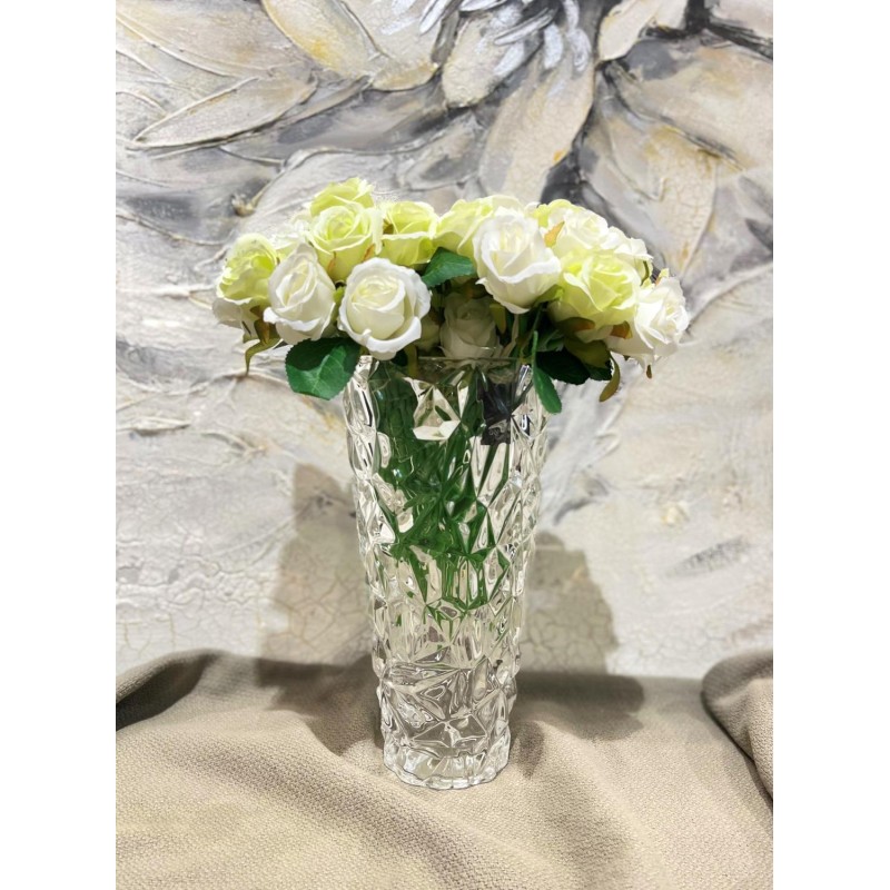 Vas Glas klart H30 cm Vas Glas klart H30 cm
