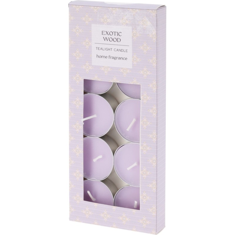 Värmeljus Doftljus Exotic Wood 10-pack