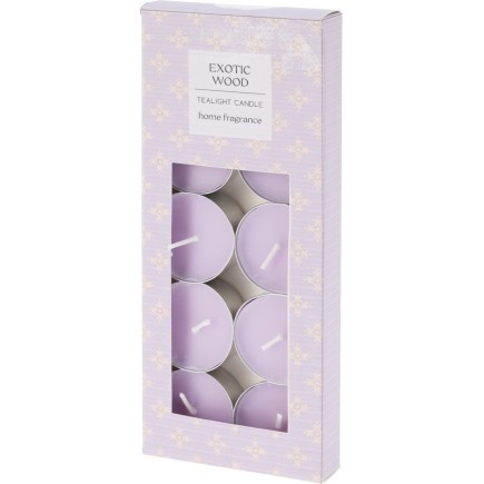 Värmeljus Doftljus Exotic Wood 10-pack