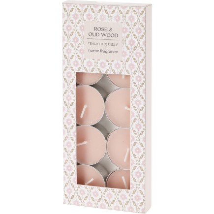 Värmeljus Doftljus Exotic Wood 10-pack