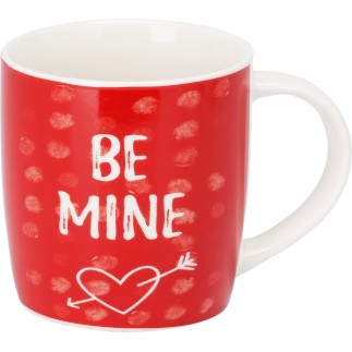 Mugg You and Me Vit/Röd Mugg You and Me Vit/Röd