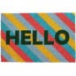 Dörrmatta Hello 59x39 cm