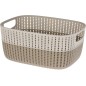 Korg Förvaring Beige Rosa Grå Grön Plast 38x28 cm