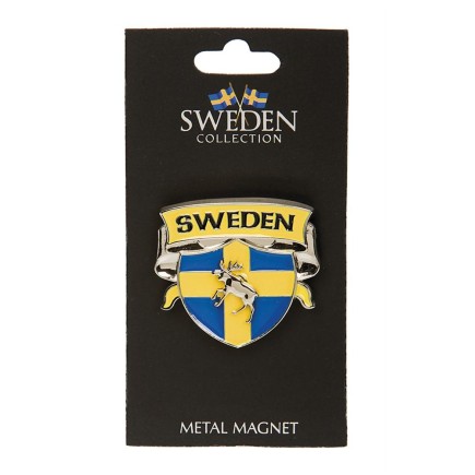Magnet Souvenir Sköld Älg