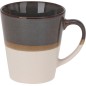 Mugg Grå/Brun Keramik 30 cl 4-pack