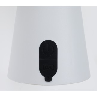 LED Lampa Uppladdningsbar Svart