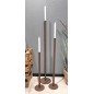 Ljusstake Golv Smide Rost 100 cm