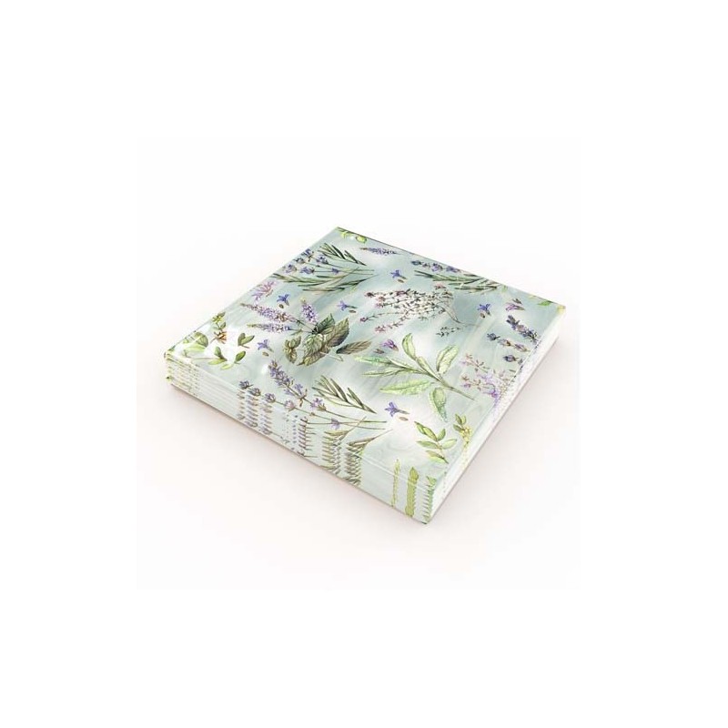 Servetter Örter 33x33cm