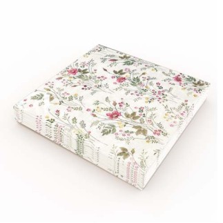 Servetter Blommor Rosa Servetter Blommor Rosa