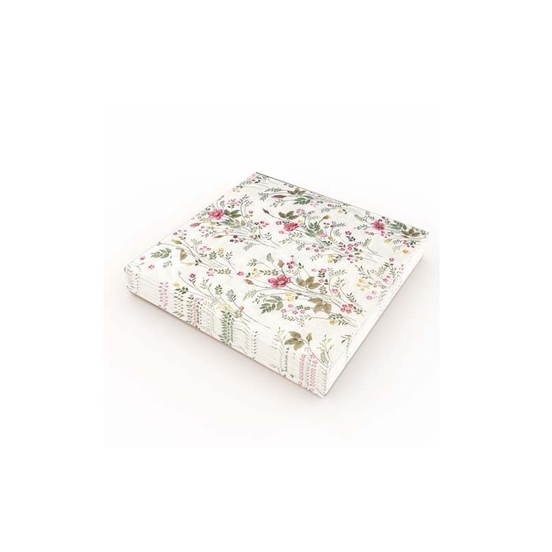 Servetter Blommor Servetter Blommor