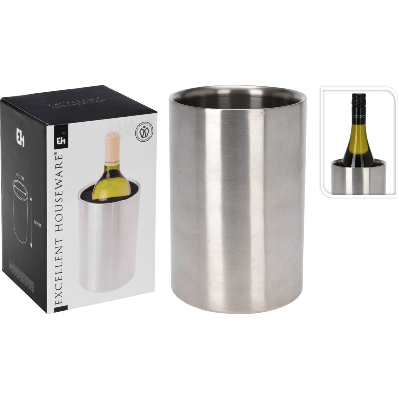 Vinkylare Champagnekyl Metall