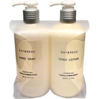 Handtvål & Handlotion Set Vanilla Sandalwood Sand/Beige 360 ml
