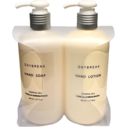 Handtvål & Handlotion Set Vanilla Sandalwood Sand/Beige 360 ml