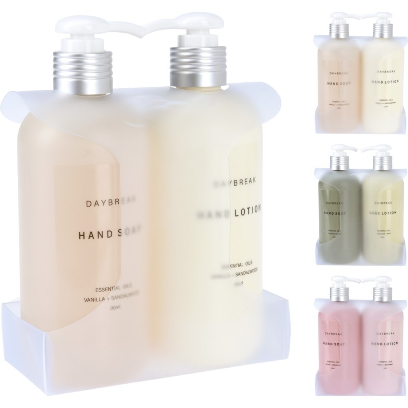 Handtvål & Handlotion Set Vanilla Sandalwood Sand/Beige 360 ml Handtvål & Handlotion Set Vanilla Sandalwood Sand/Beige 360 ml