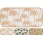 Bricka Palmer Beige/Vit Melamin liten Bricka Palmer Beige/Vit Melamin liten