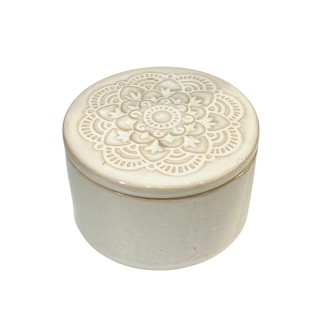 Doftljus med lock Cotton