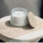 Doftljus Wood Wick Soft Linen 10 cm