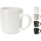 Mugg Vit Svart Grå Beige Keramik 4-pack