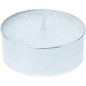 Ljus Värmeljus 12-pack Vita Silver Glitter Ljus Värmeljus 12-pack Vita Silver Glitter