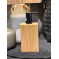 Tvålpump Natur/Svart Bambu