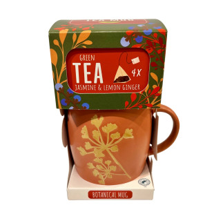 Mugg med te Höst Botanical