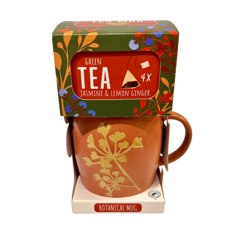 Mugg med te Höst Botanical