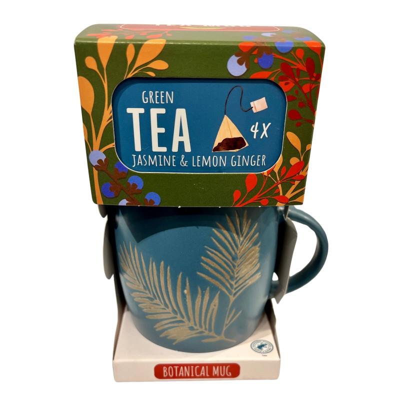 Mugg med te Höst Botanical