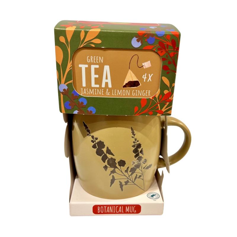 Mugg med te Höst Botanical