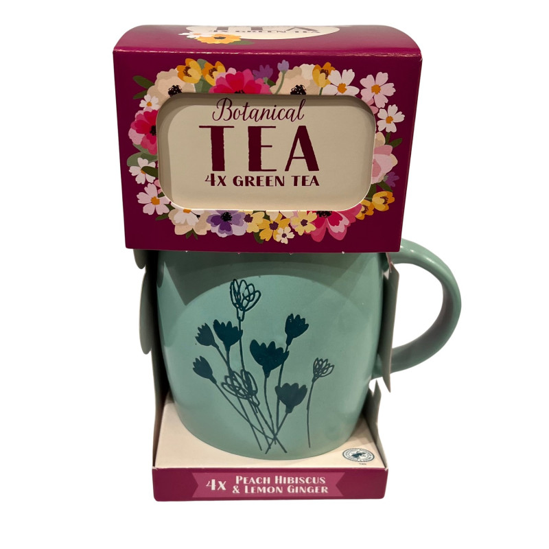 Mugg med te Botanical