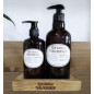 Presentset Handtvål/handkräm Ros/Rabarber 300 ml