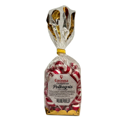 Chokladfylld Polkagris 200g