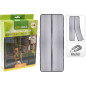 Insektsnät Myggskydd Dörr 50x210 cm Svart 2-pack 