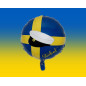 Ballong Student Blå/Gul Folie 46 cm