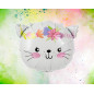 Ballong Katt Folie 45 cm
