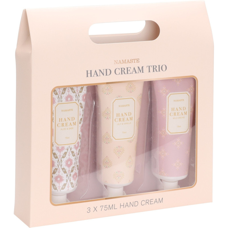 Handkräm Set 3x75 ml Rosa Handkräm Set 3x75 ml Rosa