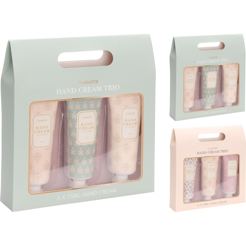Handkräm Set 3x75 ml Rosa Handkräm Set 3x75 ml Rosa