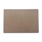 Underlägg Läderlook Brun/Svart 4-pack
