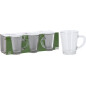 Mugg Espresso Glögg Glas handtag 6-pack