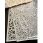 Underlägg Silver Guld Beige Plast 45x30 cm 4-pack