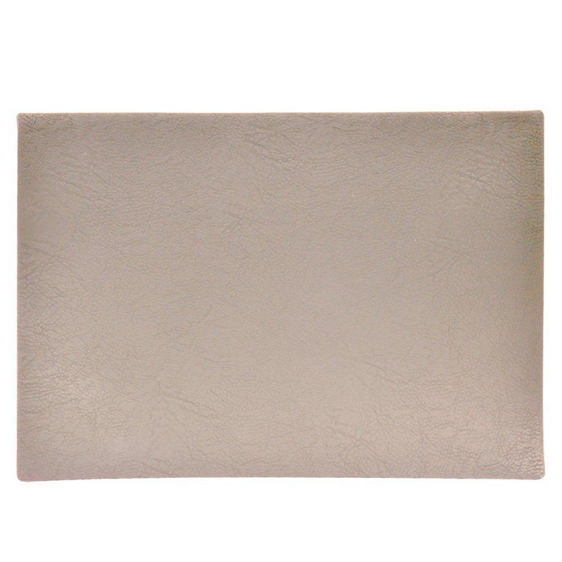 Underlägg Läderlook Beige Tablett 43x30 cm 4-pack