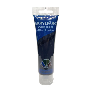 Färg Akryl Svart 100 ml