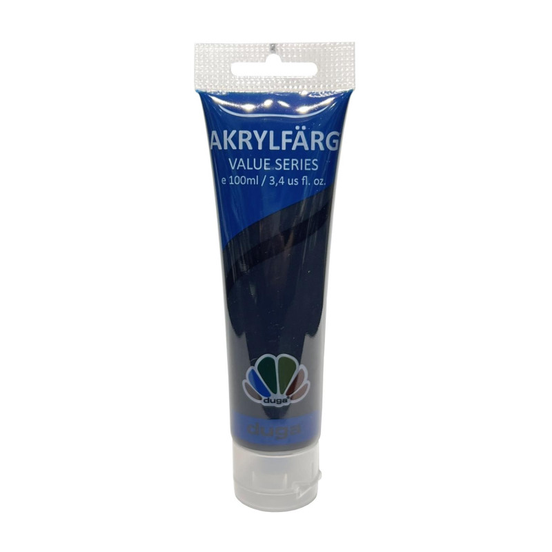 Färg Akryl Svart 100 ml