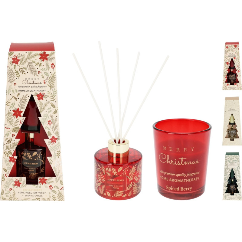 Aromaset Doftpinnar/Rumsdoft Doftljus Mistletoe Fir 80 ml Aromaset Doftpinnar/Rumsdoft Doftljus Mistletoe Fir 80 ml