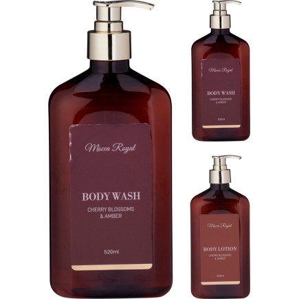 Lotion Hudkräm Body Lotion Cherry Blossom & Amber 520 ml