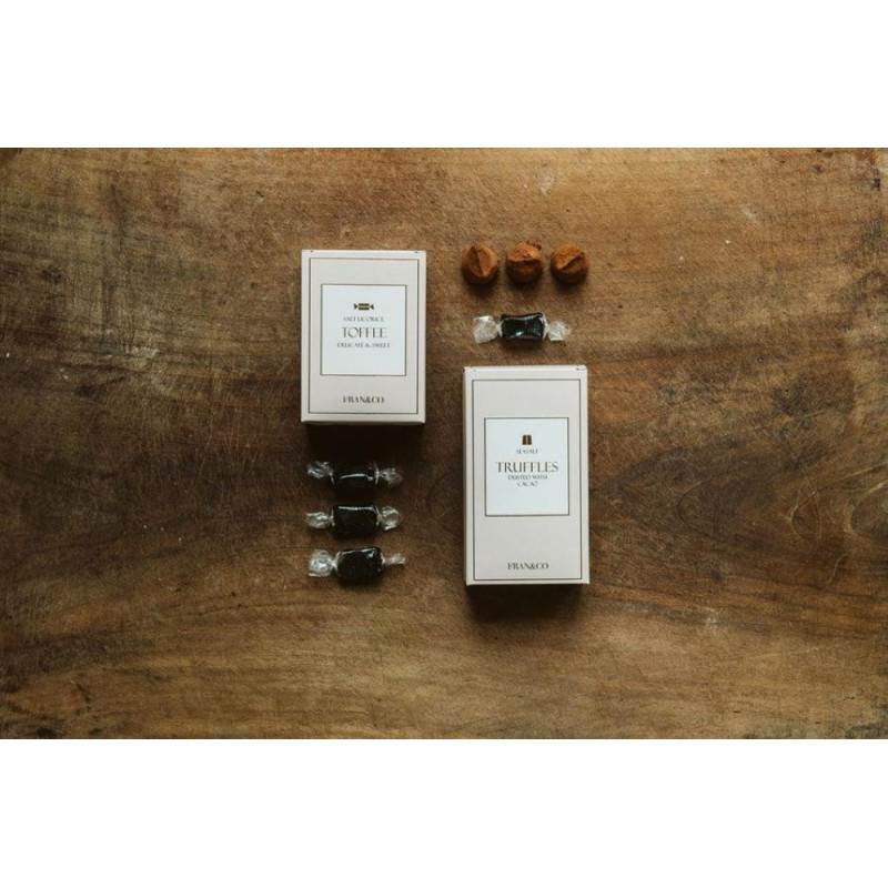 Toffee Salt Licorice Saltlakrits Kola 135g