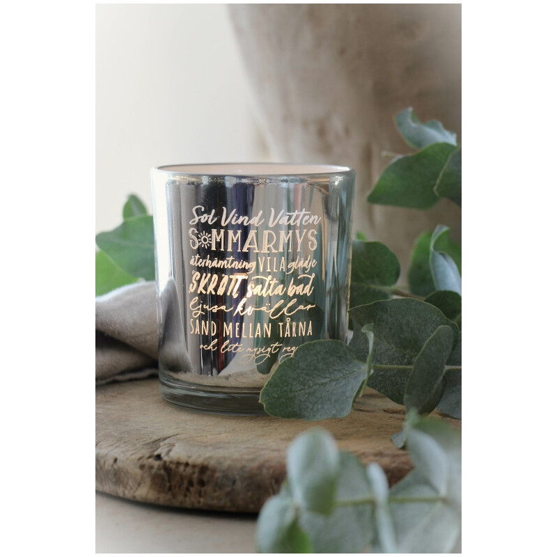 Majas Cottage Lykta Sommarmys Silver 9x10 cm